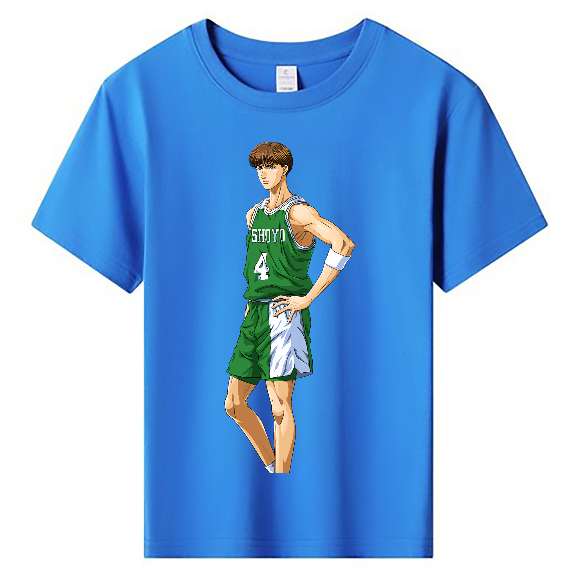 （画像用） SLAM DUNK／スラムダンク 綿100％キッズTシャツ（フロントプリント）